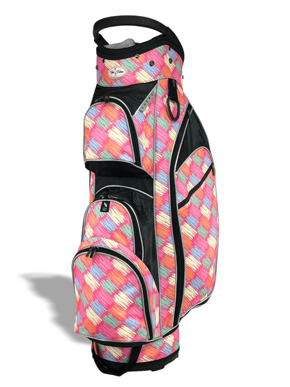 Womens Golf - Taboo Fashions 14 Way Lightweight Ladies Cart Bag (Posh Pink)