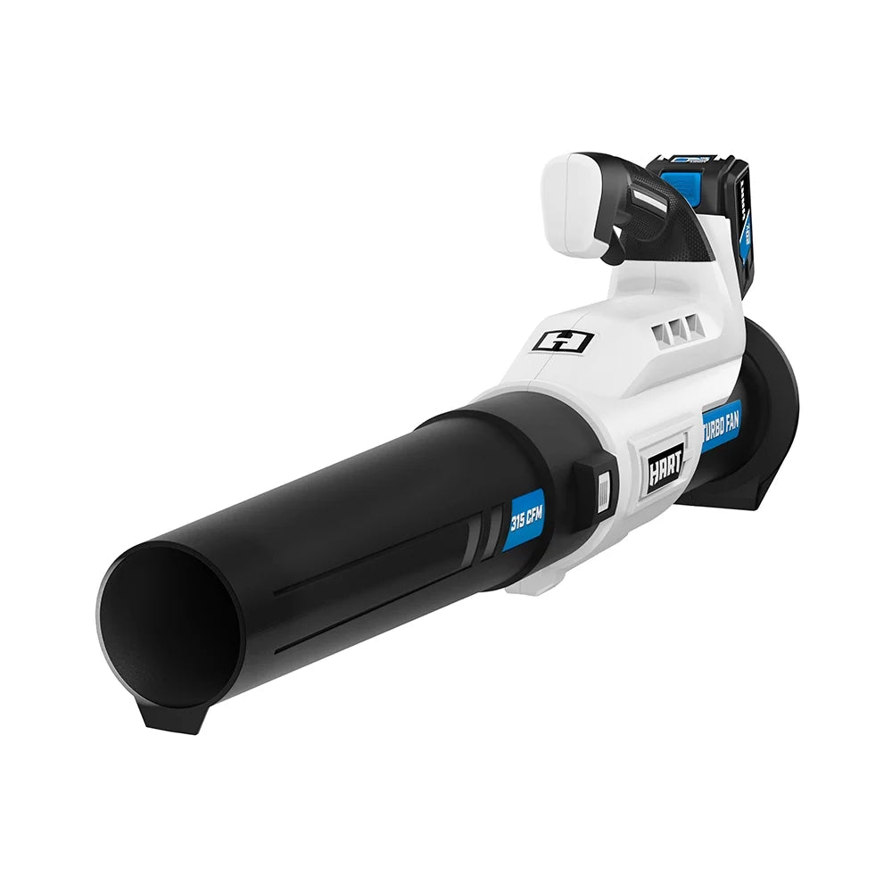 HART 20V Cordless Turbo Fan Leaf Blower (1) 4.0Ah Lithium-Ion Battery