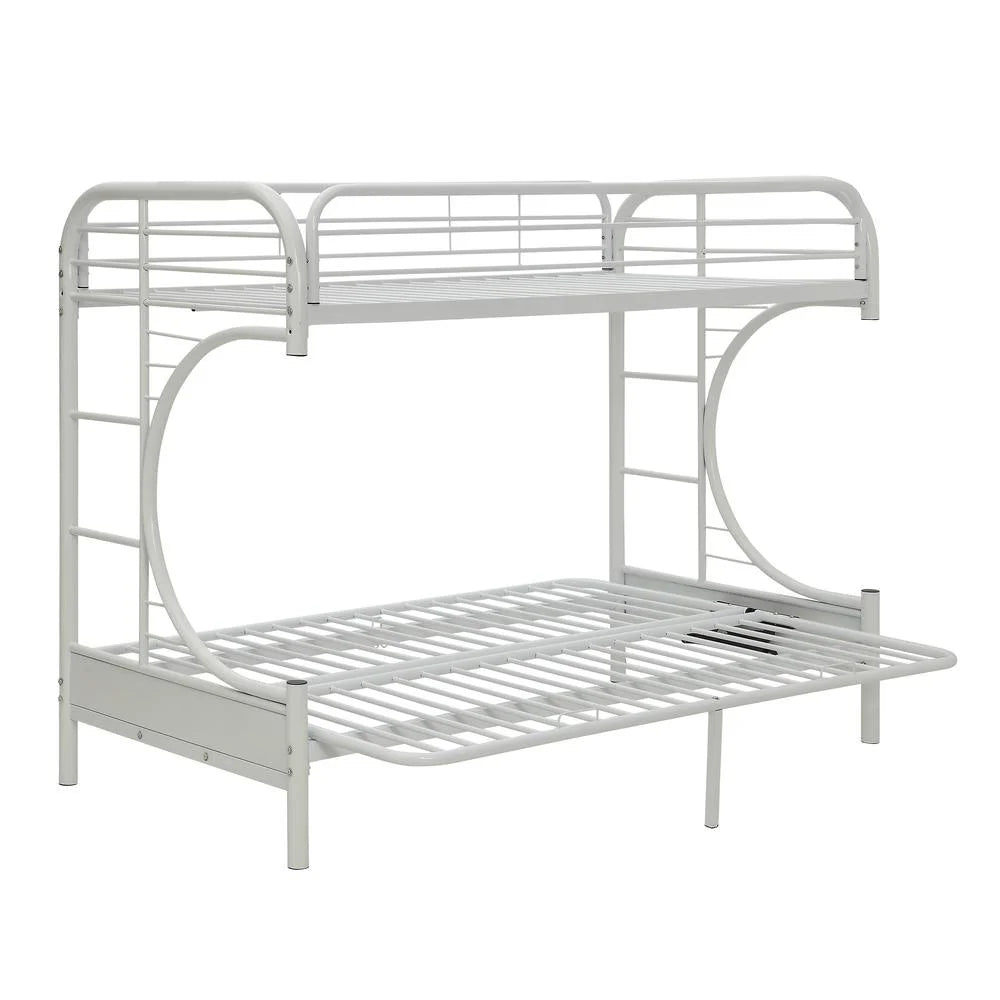 ACME Eclipse Twin XL Over Queen Bunkbed in White