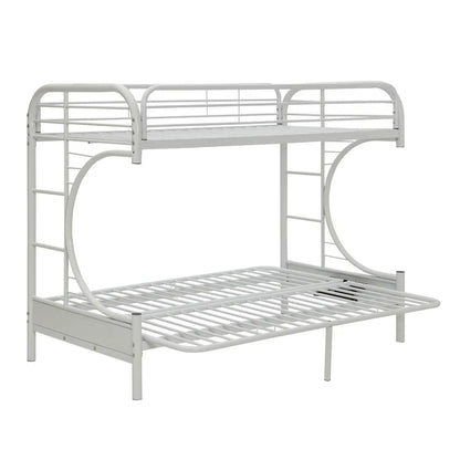 ACME Eclipse Twin XL Over Queen Bunkbed in White
