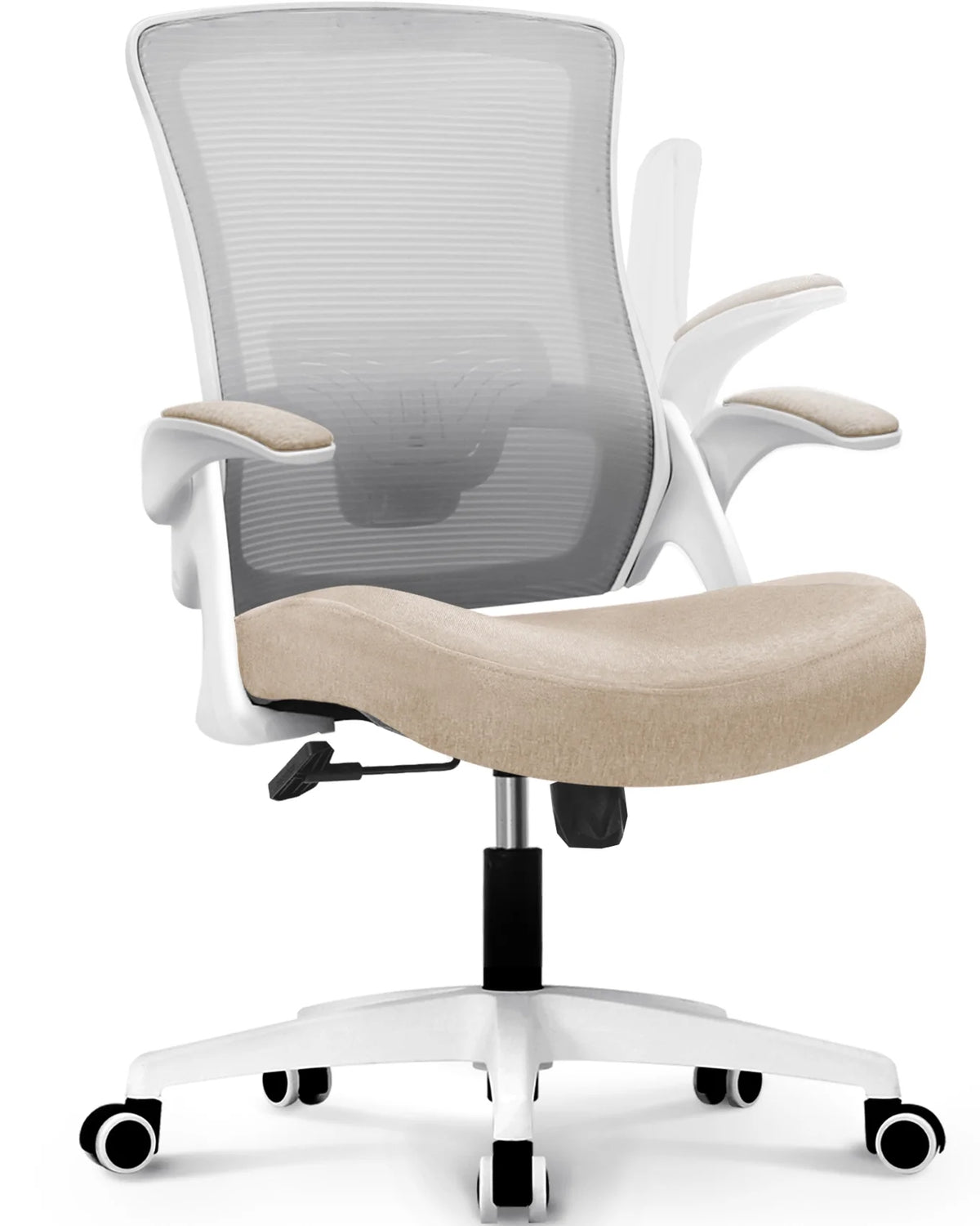 NEO CHAIR Ergonomic Office Chair, Adjustable High Back Mesh Desk Chair with Flip-up Arms, Black