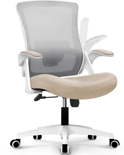 NEO CHAIR Ergonomic Office Chair, Adjustable High Back Mesh Desk Chair with Flip-up Arms, Black