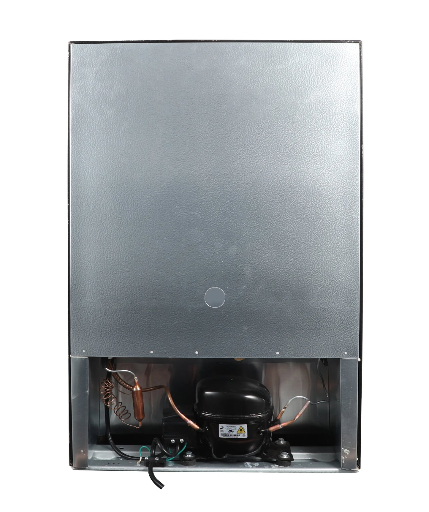 Frigidaire, 4.5 Cu. Ft. Compact Fridge with Chrome Trim - EFR492, Platinum