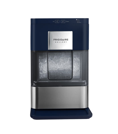 Frigidaire Nugget Ice Maker EFIC256, Countertop Nugget Ice Machine with Transparent Window, Nugget Ice Maker with 44 lbs. Capacity, Auto Self Cleaning Ice Maker Machine, Black