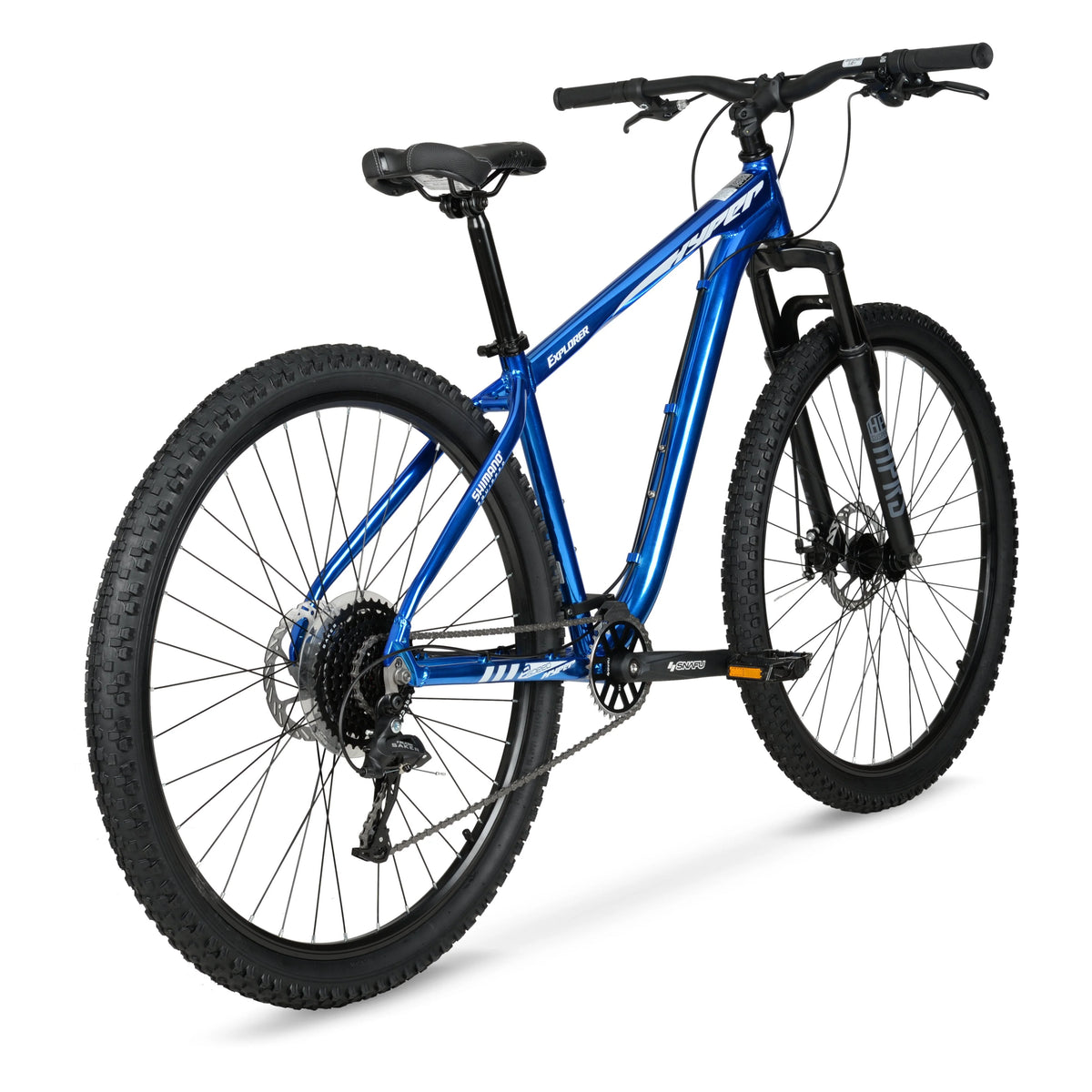 Bicycle Men's 29" Explorer Mountain Bike, Hard Tail, Blue