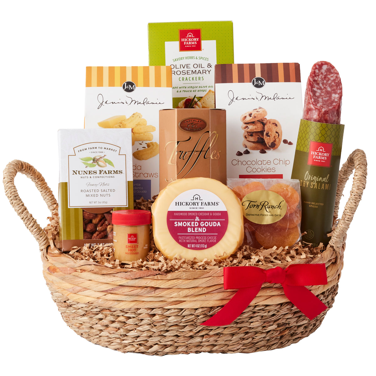 Hickory Farms Sweet & Savory Snacks Gift Basket