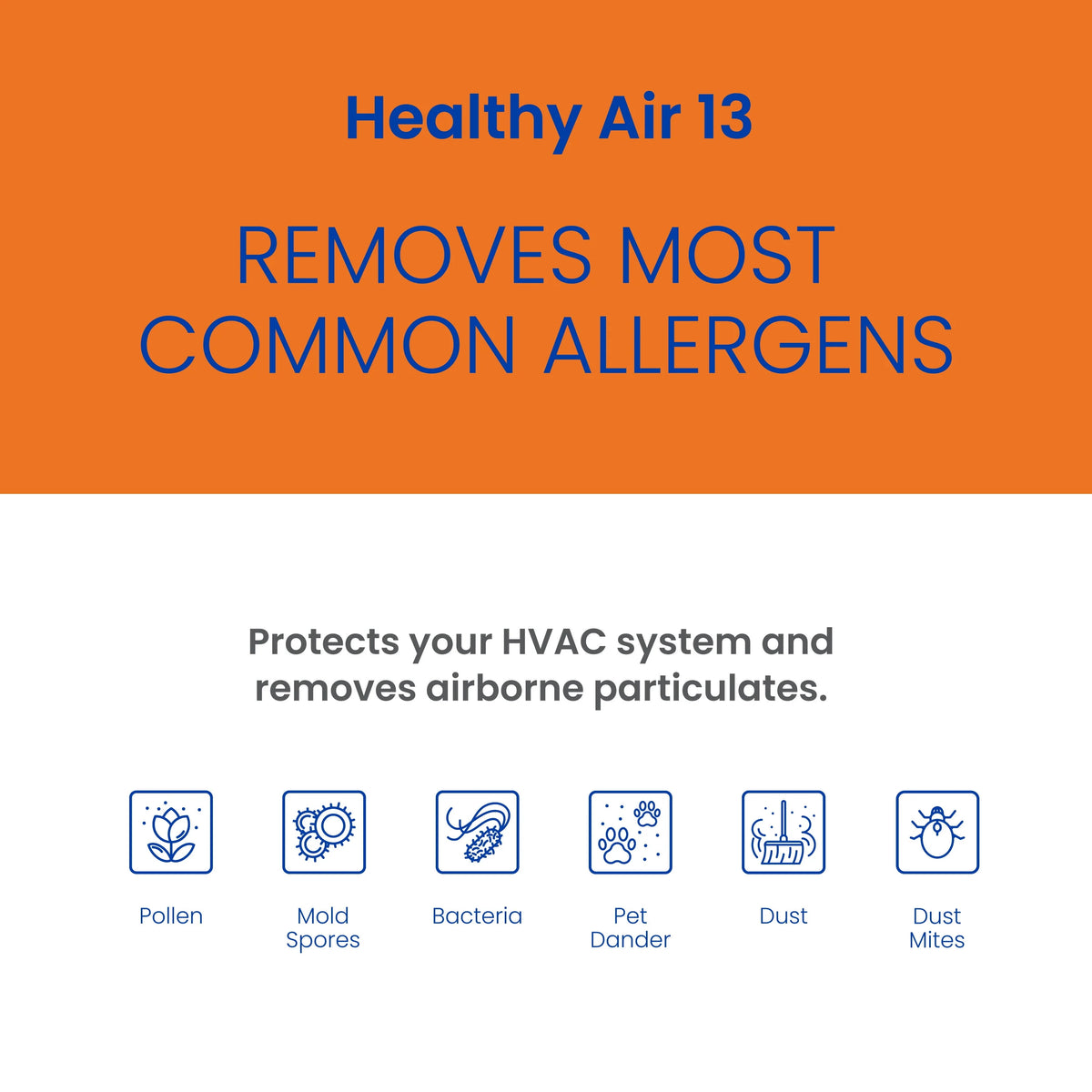 AprilAire 213 Replacement Filter for AprilAire Whole-House Air Purifiers - MERV 13 Healthy Home Allergy Filter (Pack of 1)