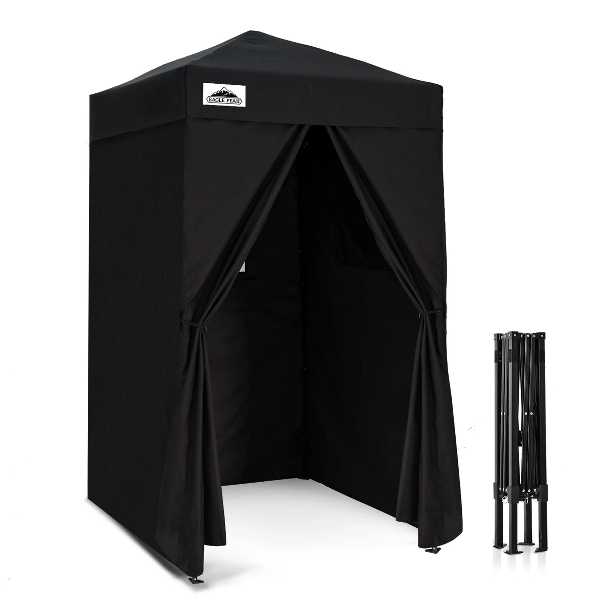 EAGLE PEAK Flex Ultra Compact 4 ft x 4 ft Pop-up Changing Room Canopy, Portable Privacy Cabana