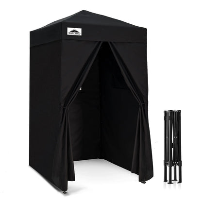 EAGLE PEAK Flex Ultra Compact 4 ft x 4 ft Pop-up Changing Room Canopy, Portable Privacy Cabana
