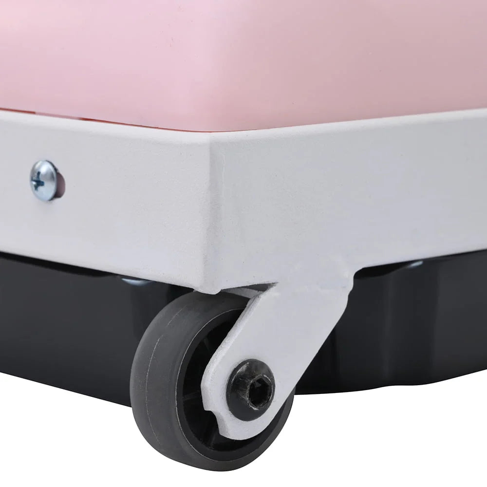 Merax Under Desk Treadmill 2.5HP Portable Walking Pad Desk Treadmill with Walkstation Remote Control, Walking Jogging Running Machine, LED Display for Home Gym Office,Pink