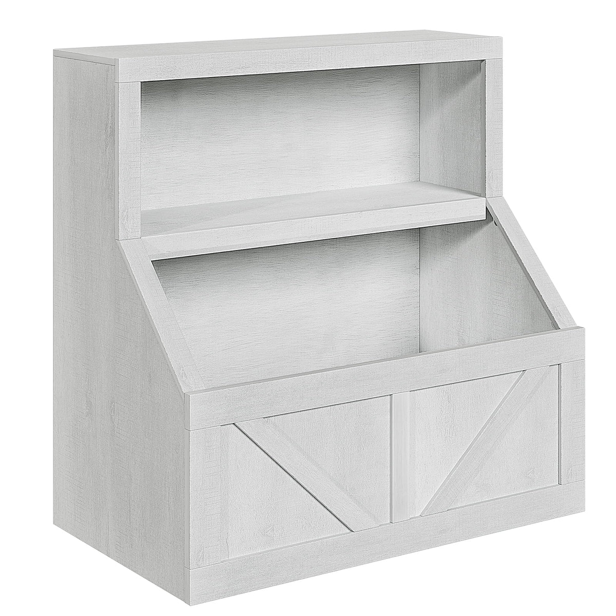AOILE Kids Bookshelf and Toy Storage - Wooden Toddler Bookcase Cabinet with Large Cubbies for Playroom, Bedroom, Nursery, Classroom, School, Kindergarten, and Daycare