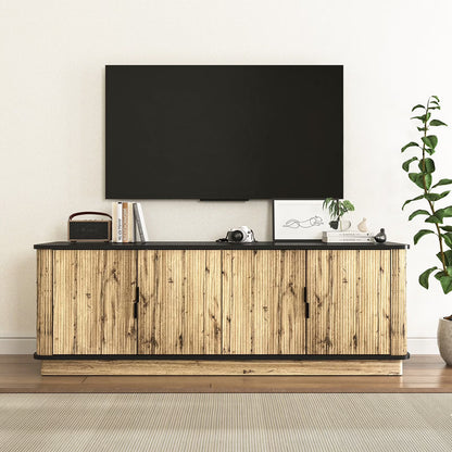 TV Stand, Modern Entertainment Center for TVs Up to 75 inch