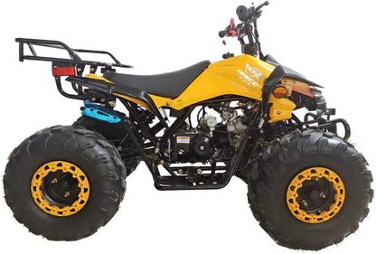 X-Pro Brand New Blast 125cc ATV with Automatic Transmission Reverse LED Headlights Big 19"/18" Tires