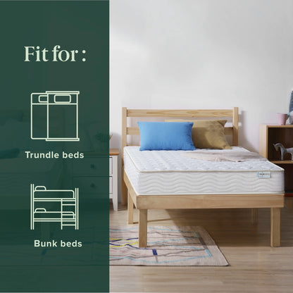 Mainstays 6" Innerspring Tight Top Mattress with Gel Foam, Twin