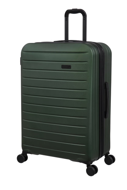 it luggage Legion 28" Hardside Checked 8 Wheel Expandable Spinner Luggage, No TSA Lock, Asphalt Black
