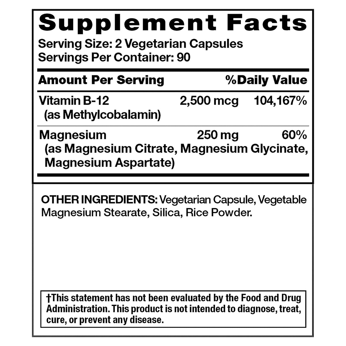 Nature’s Truth Magnesium Blend, 250 mg, 180 Vegetarian Capsules