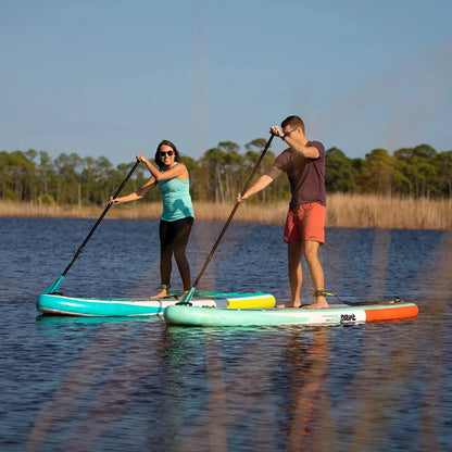 Drift Aero Inflatable Stand Up Paddle Board - SUP Paddle Board & Accessories, Including Pump, Paddle, and More - Classic Woodgrain, Adult, 10'8"