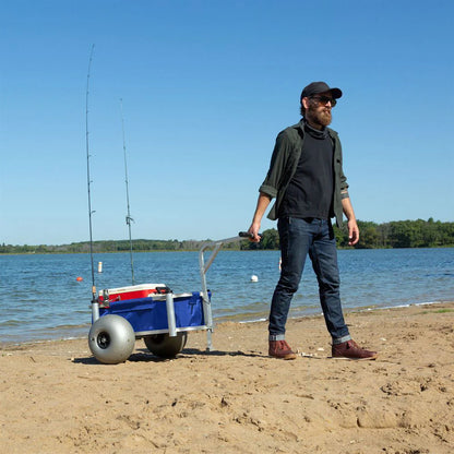 Harbor Mate Fishing and Beach Cart with Balloon Wheels