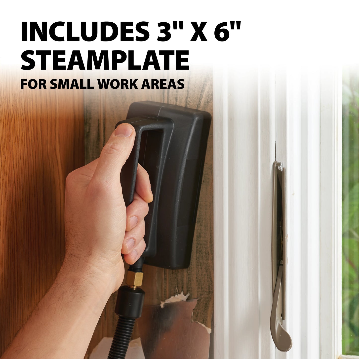 Wagner 715 Power Steamer, Wallpaper Removal With Chemical Free Steam