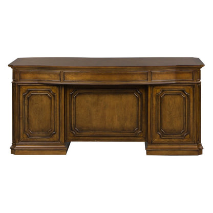 Liberty Furniture Industries Jr Executive Desk - Antique Toffee