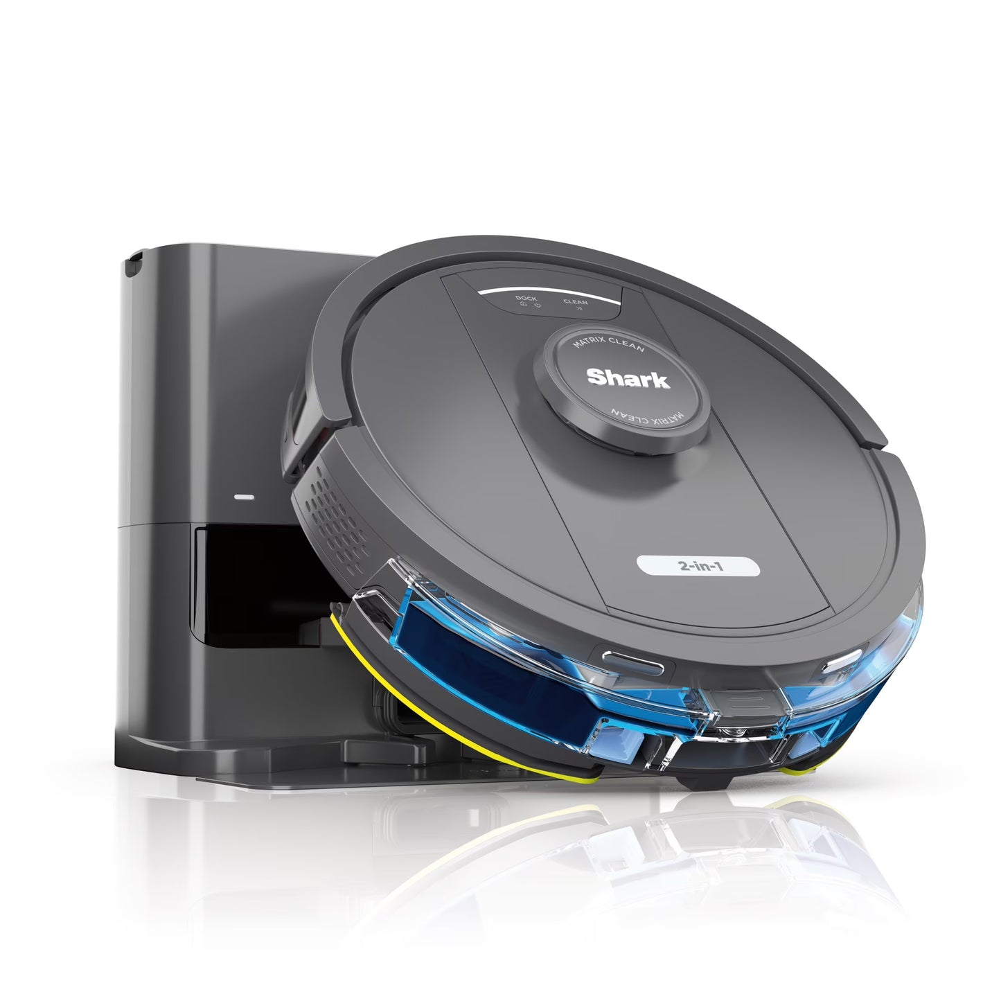 Shark IQ 2in1 Self-Empty Robot Vacuum & Mop, 30-Day Capacity, Precision Home Mapping, Sonic Mopping, Self-Emptying, Smart Mapping, Wi-Fi Connected, LIDAR Navigation, Mop Combo, Pet Hair