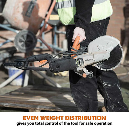 Evolution Power Tools 9 in. Electric Concrete Saw