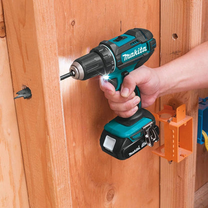Makita 18V Lithium-Ion Cordless Power Tool Set, 1.5Ah, 2 Pack