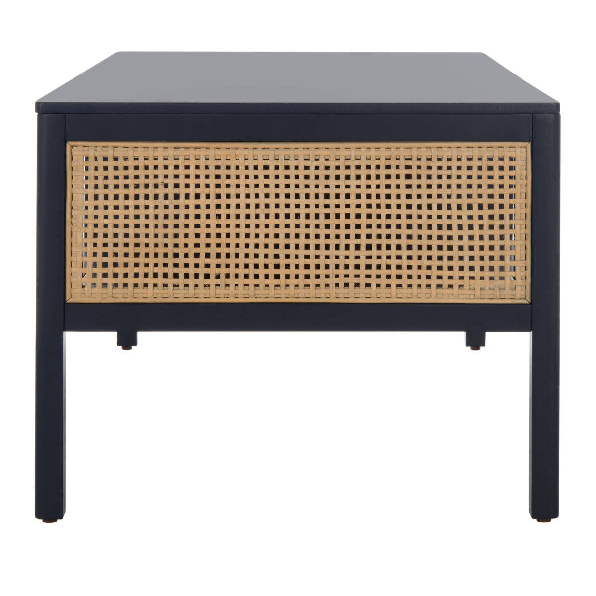 SAFAVIEH Miya Solid 2 Shelf Coffee Table Wood, Natural
