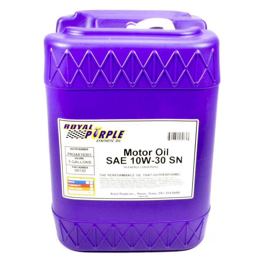 Royal Purple Synthetic Motor Oil 5Gal 10W30