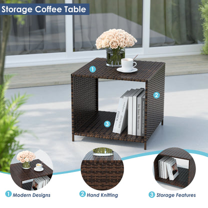 UDPATIO Balcony Furniture 5 Piece Patio Furniture Set, Outdoor Patio Chair , Dark Grey