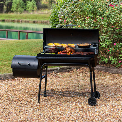 Gourmet by Char-Broil 1280 sq in Offset Charcoal Smoker