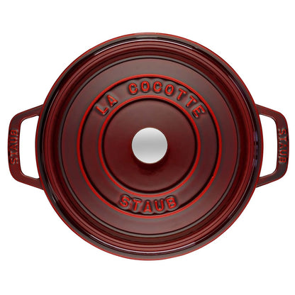 Staub Cast Iron 2.75-qt Round Cocotte - Basil