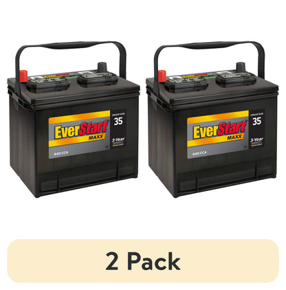 EverStart Maxx Lead Acid Automotive Battery, Group Size 35 12 Volt, 640 CCA