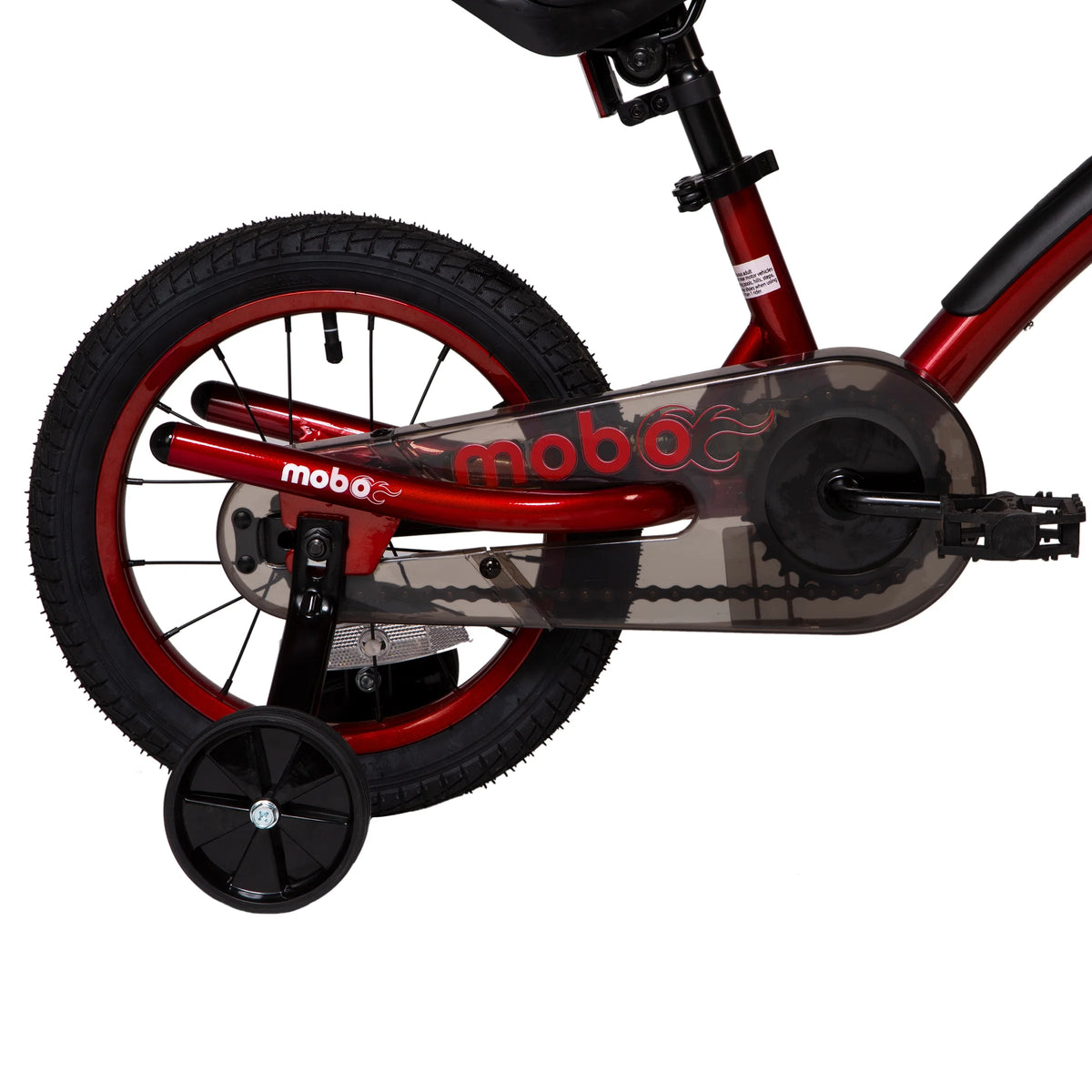 Mobo First Boy's 14" Kids Bike, Ages 3-5 Years Old, Red