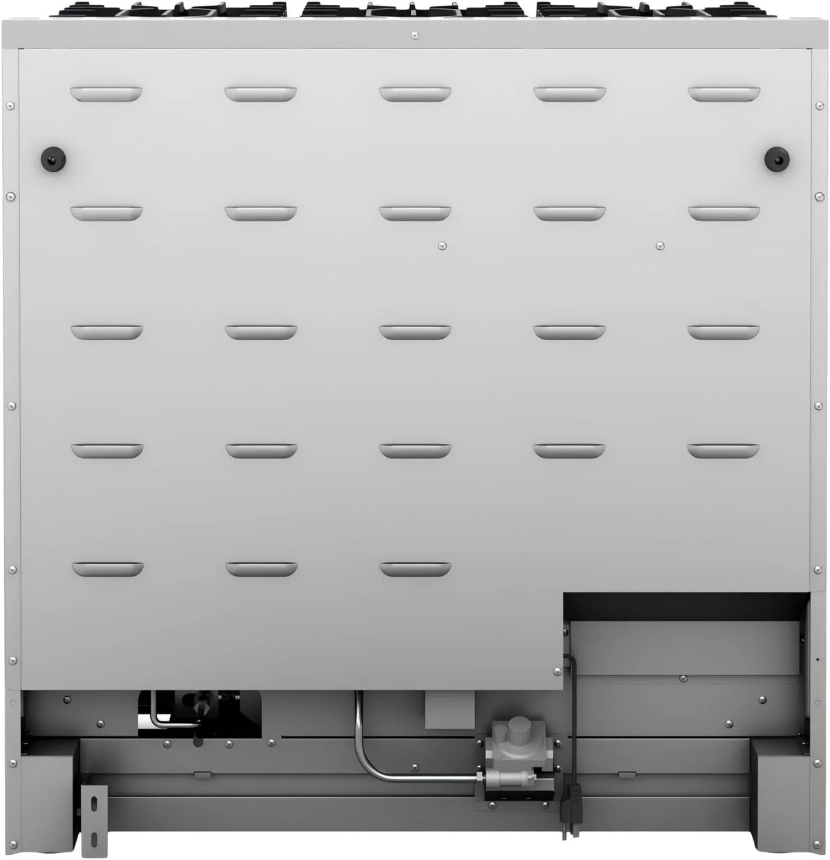 36 In. 6.0 Cu. Ft. Gas Freestanding Range with 6 Sealed Burners Gas Cooktop, Cast Iron Grates and Primary Convection Oven In Stainless Steel