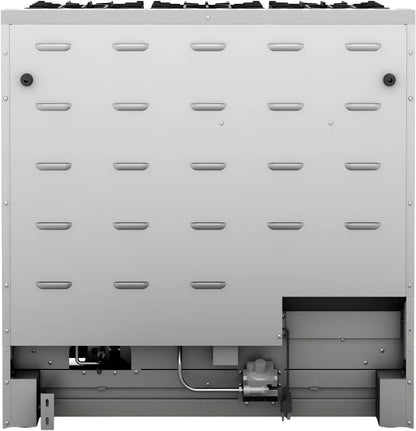 36 In. 6.0 Cu. Ft. Gas Freestanding Range with 6 Sealed Burners Gas Cooktop, Cast Iron Grates and Primary Convection Oven In Stainless Steel