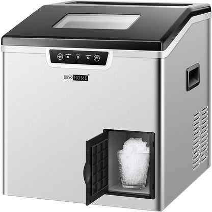 VIVOHOME 2 in 1 Countertop Ice Maker & Ice Shaver Machine, 33lbs/Day
