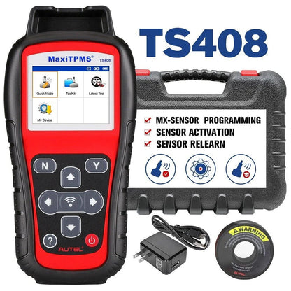 Autel TPMS Relearn Tool TS408, TPMS Reset, Sensor Activation, Program, Key Fob Testing