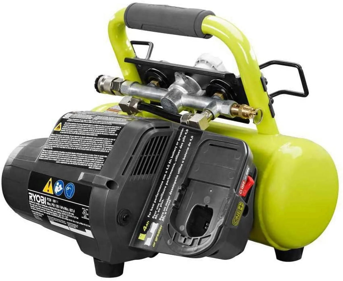 Ryobi 18-Volt ONE+ Cordless 1 Gal. Portable Air Compressor (Tool Only)