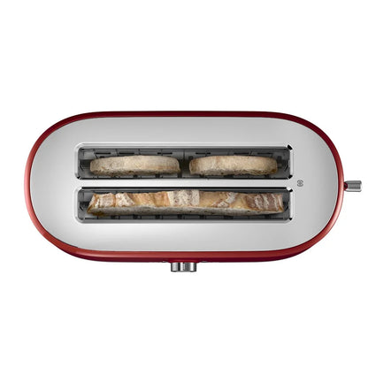 KitchenAid 4-Slice Toaster, Empire Red with High Lift Lever, 7 Shade Settings