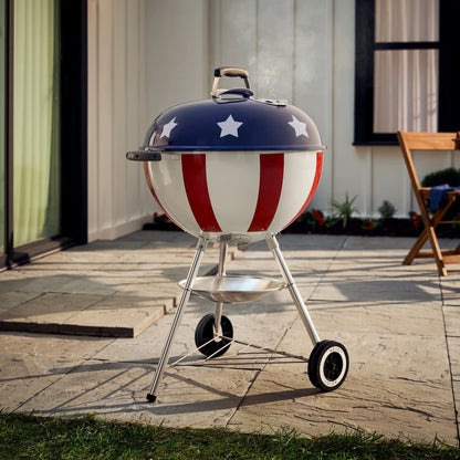 Weber Original Kettle 22-Inch Charcoal Grill, Black
