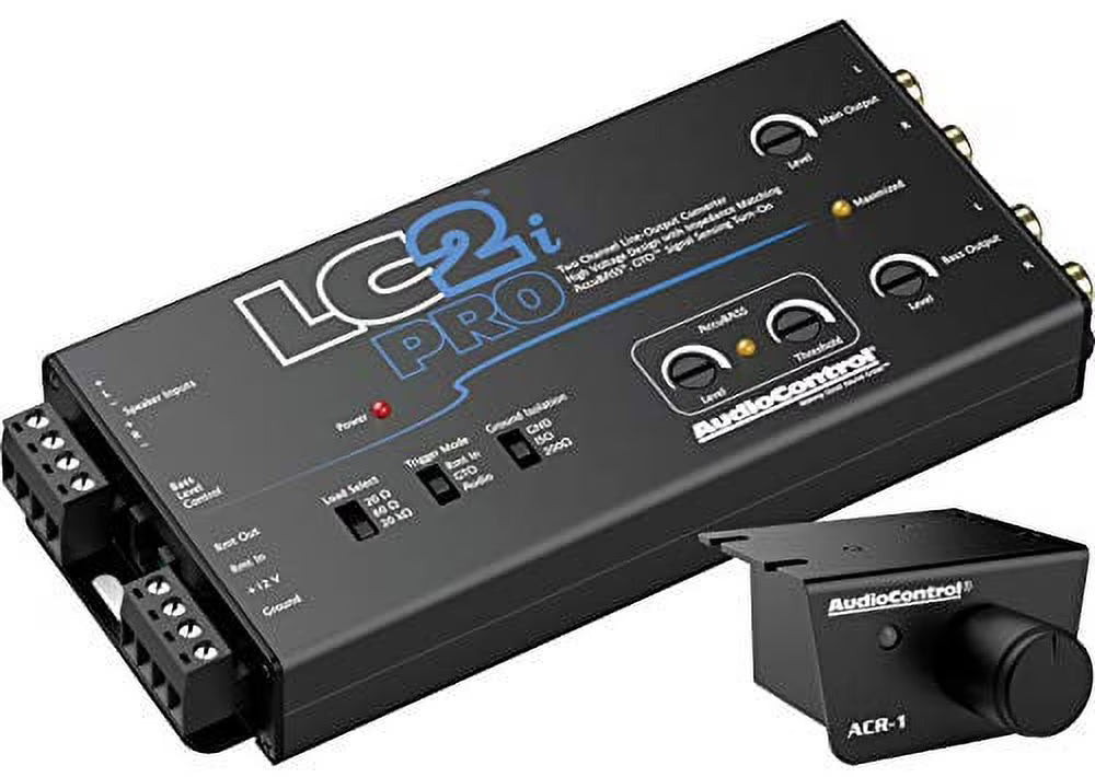 AudioControl Line Output Converter AccuBass Vehicle Audio Amplifier, 1.30lb