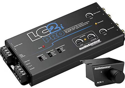 AudioControl Line Output Converter AccuBass Vehicle Audio Amplifier, 1.30lb