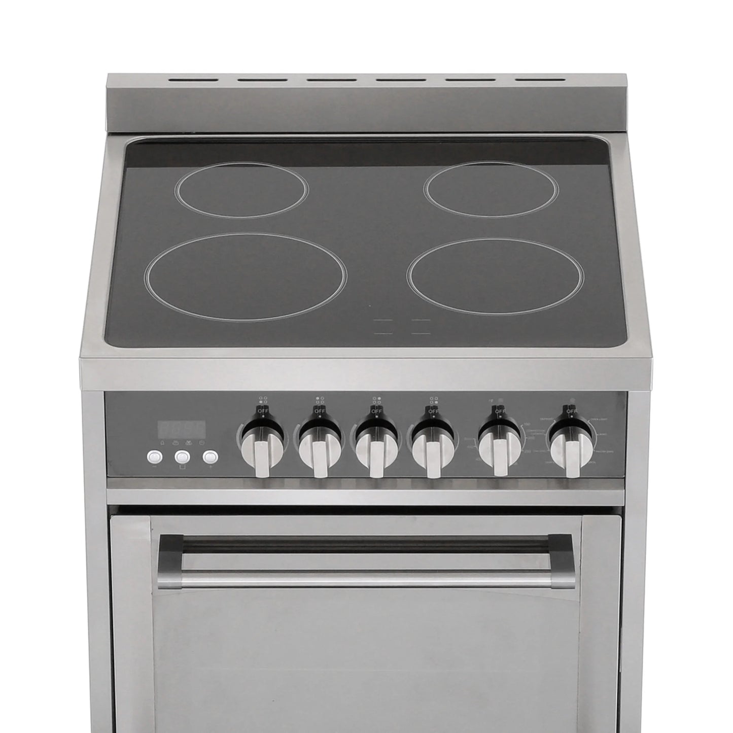 Magic Chef 2.2 cu. ft. Electric Range with Convection in Stainless Steel in Stainless Steel