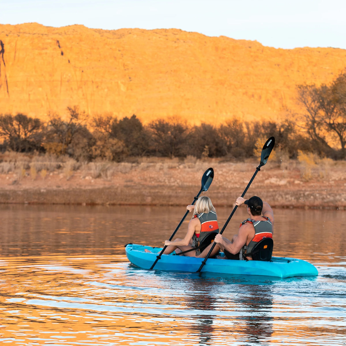 Lifetime Envoy 10.5 Ft. Sit-on-Top Tandem Kayak, Sunset Fusion (91260)