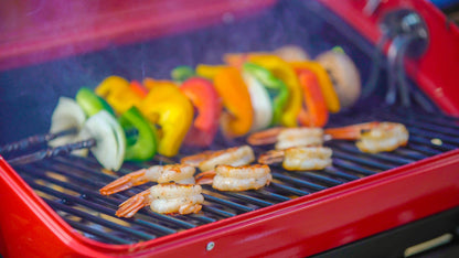 Americana Electric Tabletop Steel Grill with 3-Position Element