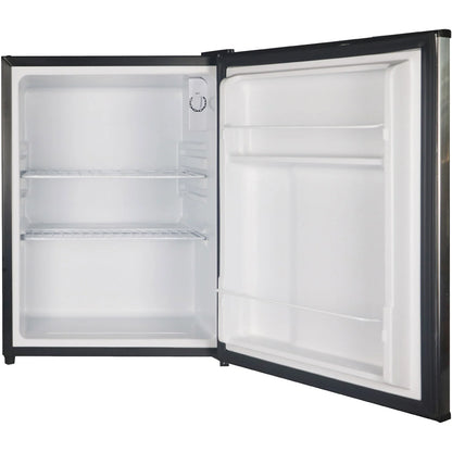 Magic Chef New 17.3 inch Width 1.7 Cu. ft. Compact Refrigerator with Single Door Color in Black