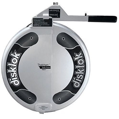 Disklok Security Device - Steering Wheel Lock - Silver - Left Hand Drive (LHD)
