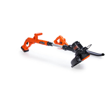 BLACK+DECKER 20V MAX* Lithium 10 In. String Trimmer/Edger + Hard Surface Sweeper Combo Kit, LCC221