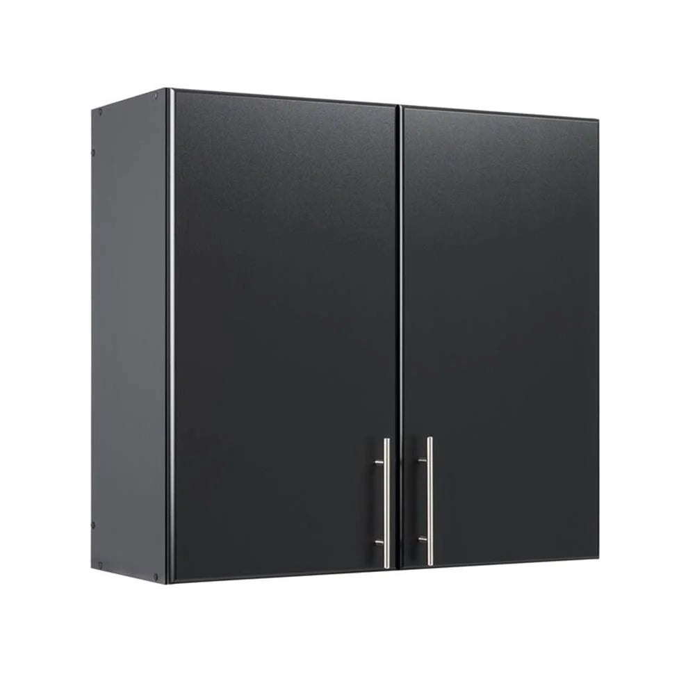 Home Square 2 Piece Wood Wall Cabinet Set in White
